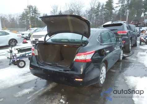 2015 Nissan Sentra S from USA, damaged, VIN 3N1AB7AP3FY234332